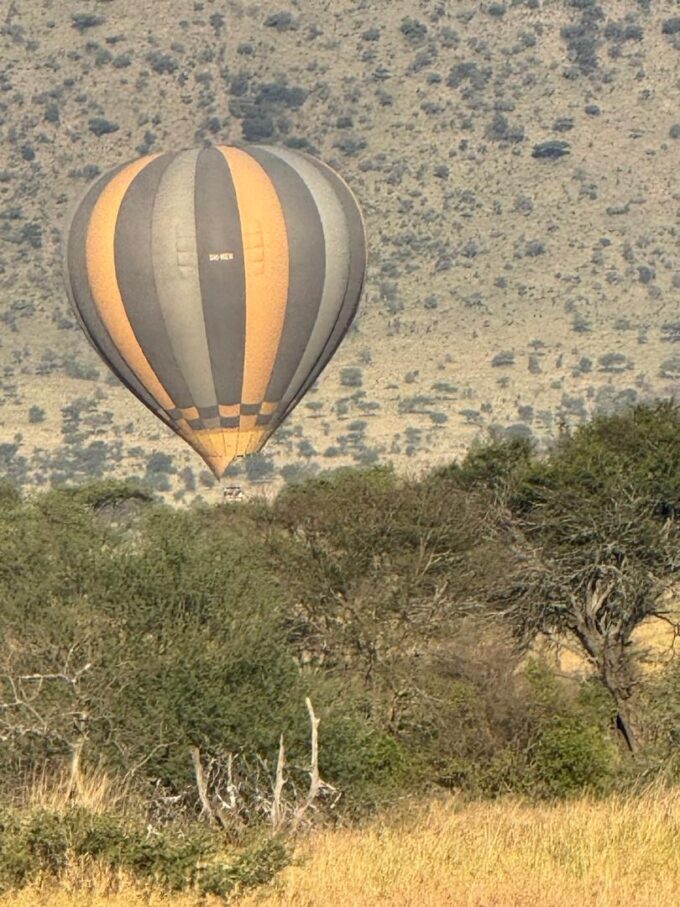 1-Day Hot Air Balloon Safari Tour at Tarangire National Park